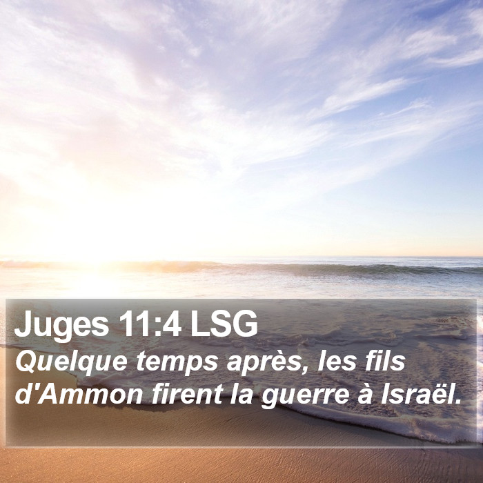 Juges 11:4 LSG Bible Study