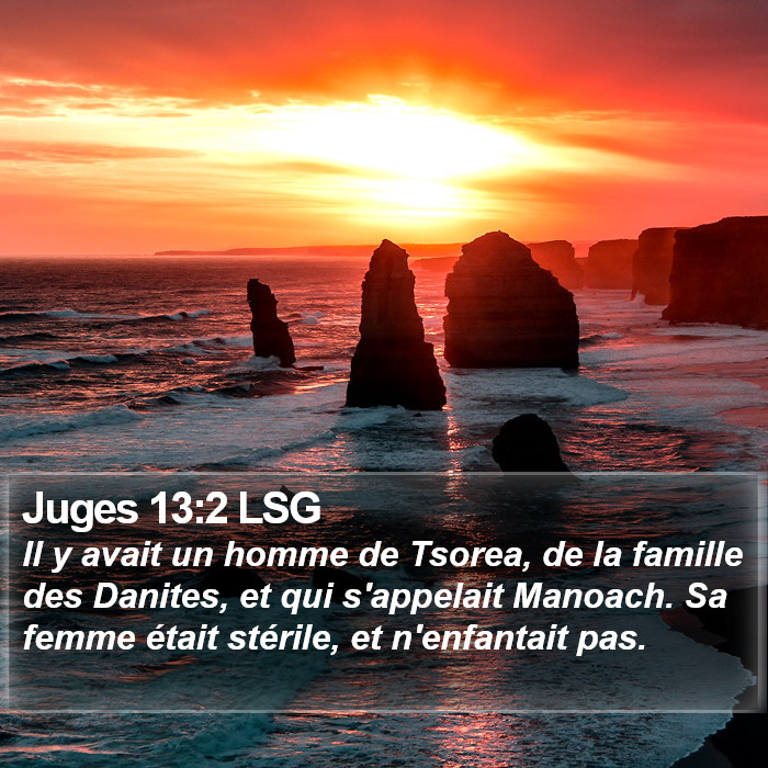 Juges 13:2 LSG Bible Study