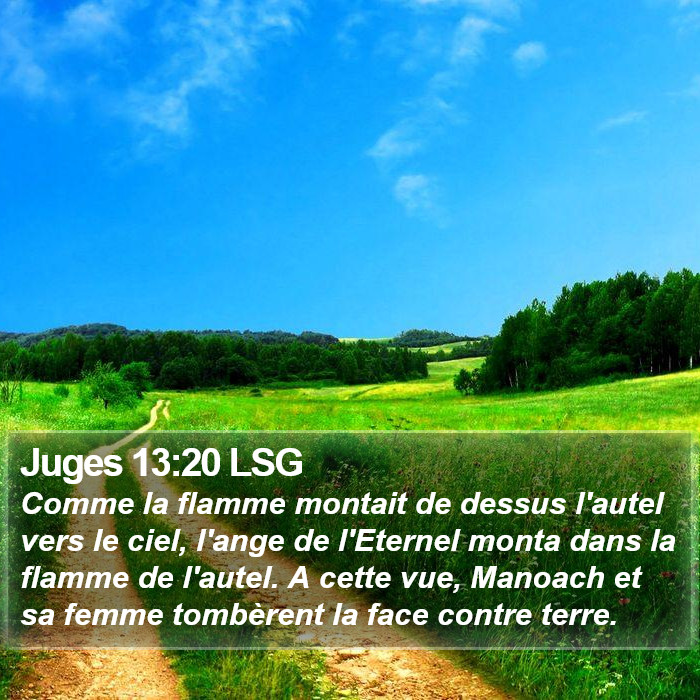 Juges 13:20 LSG Bible Study