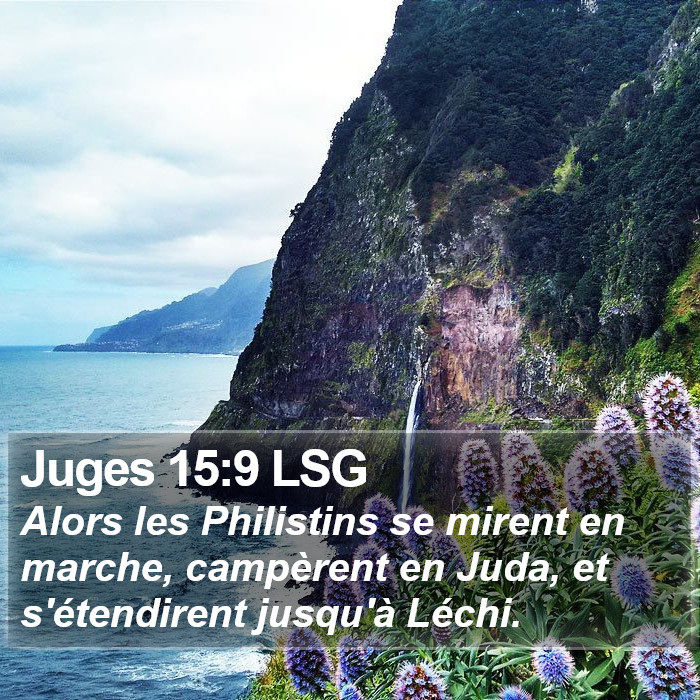 Juges 15:9 LSG Bible Study