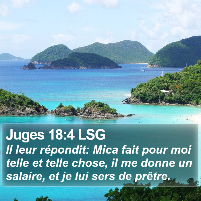 Juges 18:4 LSG Bible Study