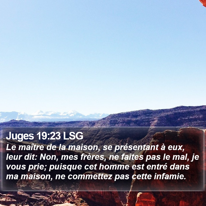 Juges 19:23 LSG Bible Study