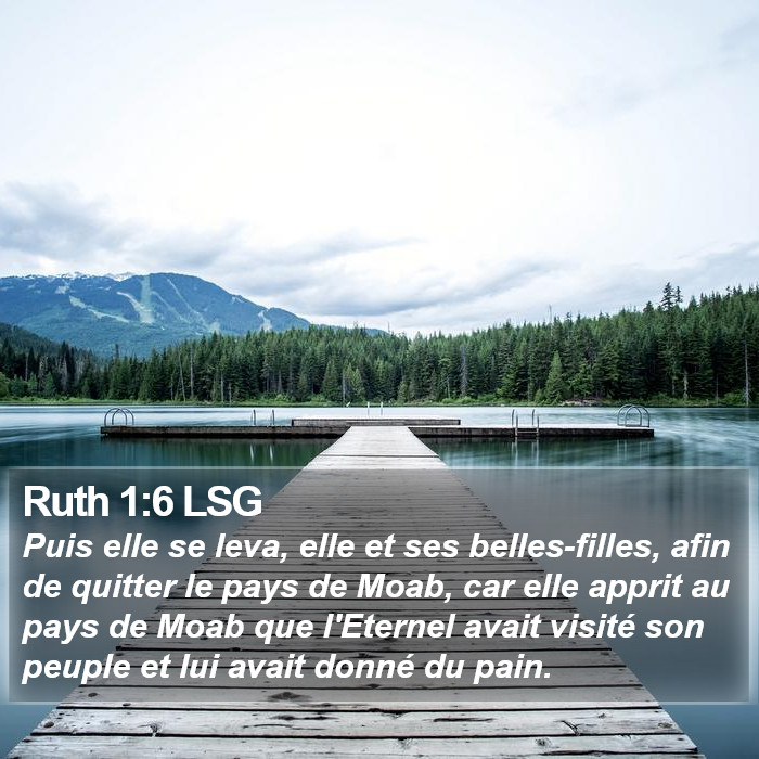 Ruth 1:6 LSG Bible Study