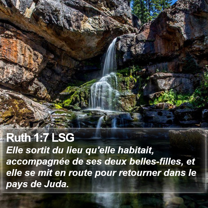 Ruth 1:7 LSG Bible Study