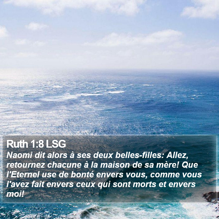 Ruth 1:8 LSG Bible Study