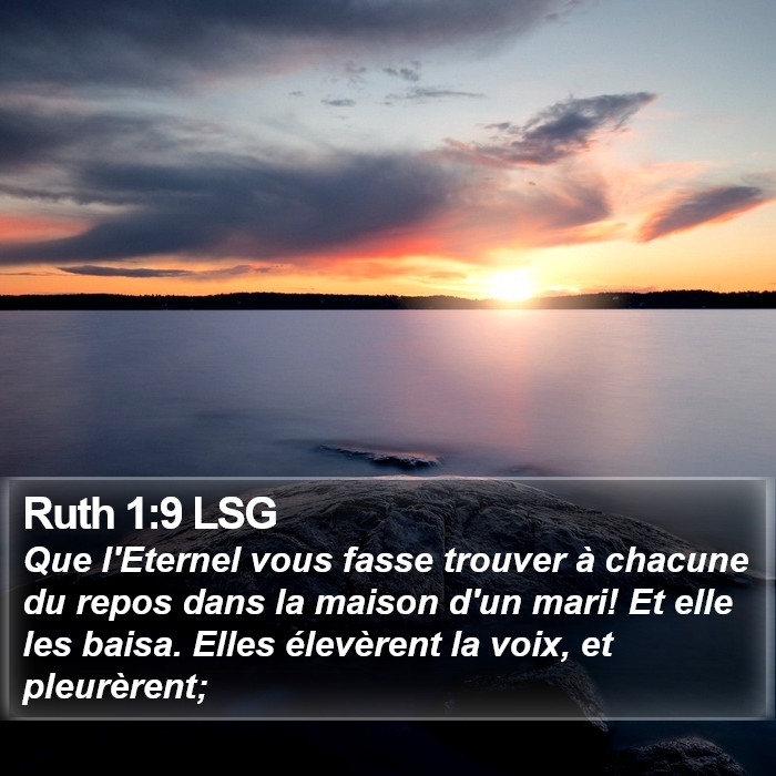 Ruth 1:9 LSG Bible Study