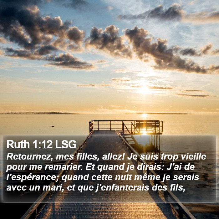 Ruth 1:12 LSG Bible Study