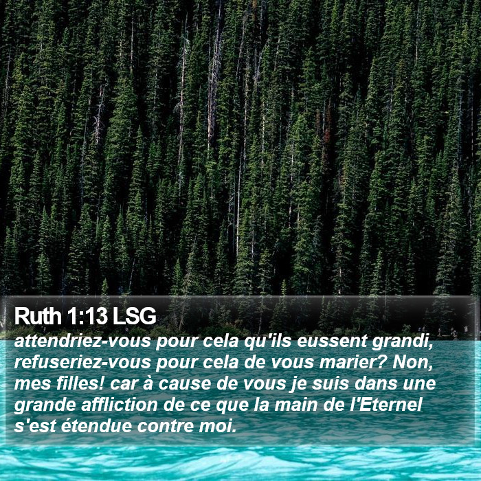 Ruth 1:13 LSG Bible Study