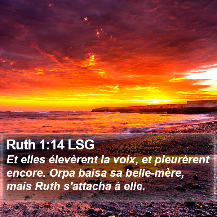 Ruth 1:14 LSG Bible Study