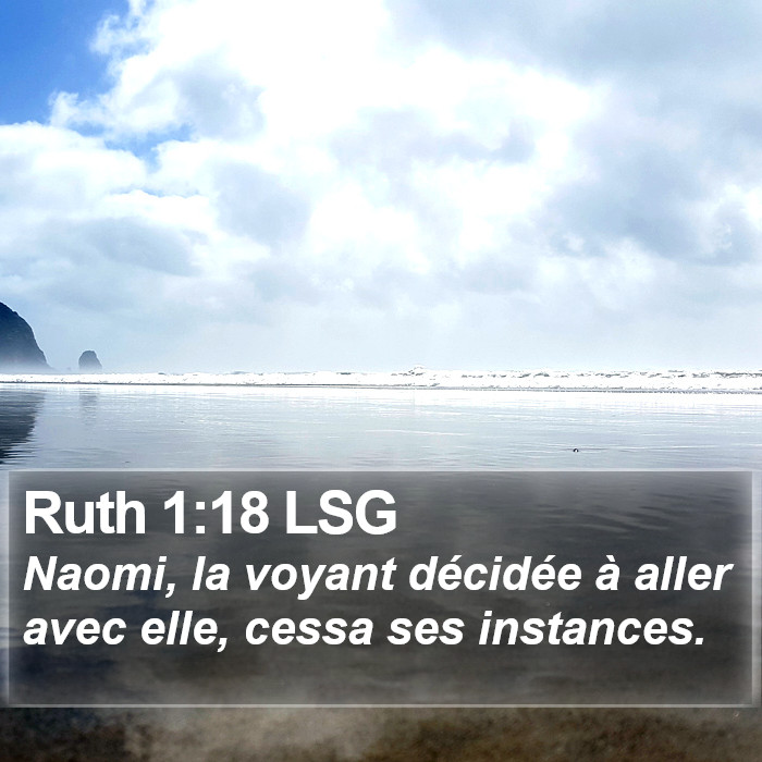 Ruth 1:18 LSG Bible Study