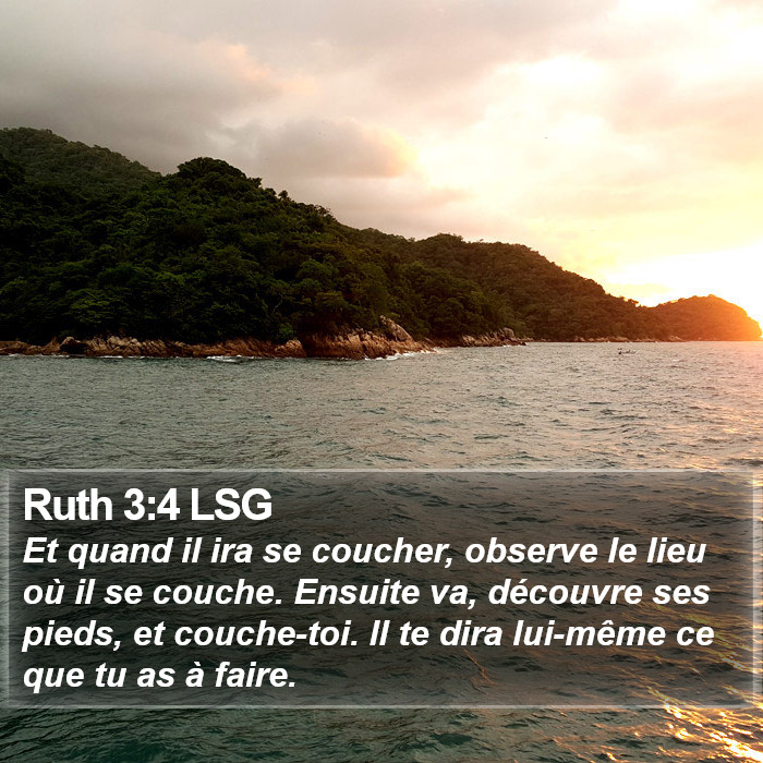 Ruth 3:4 LSG Bible Study