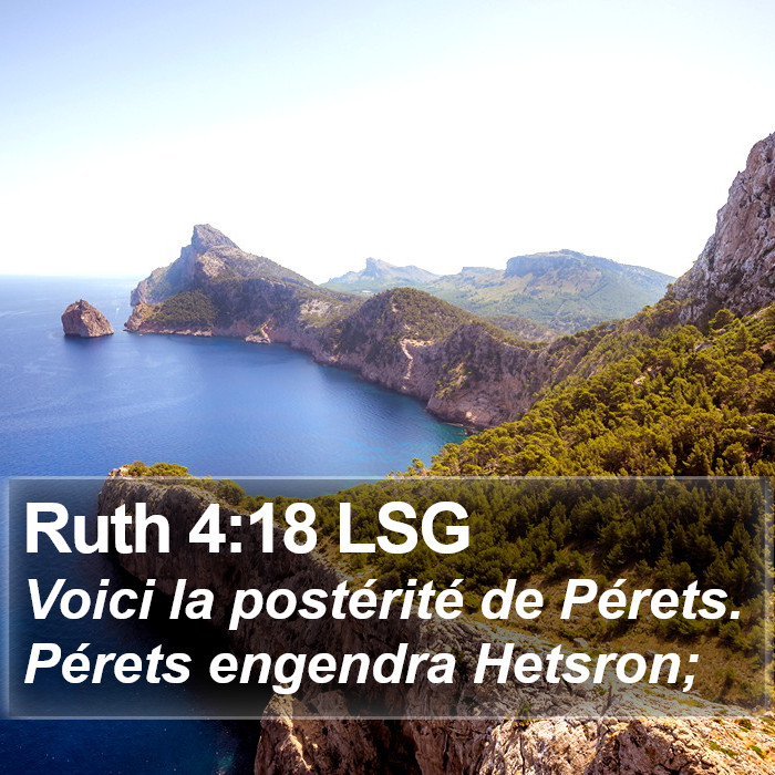 Ruth 4:18 LSG Bible Study