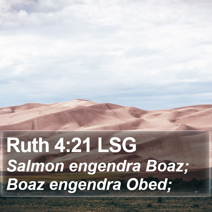 Ruth 4:21 LSG Bible Study