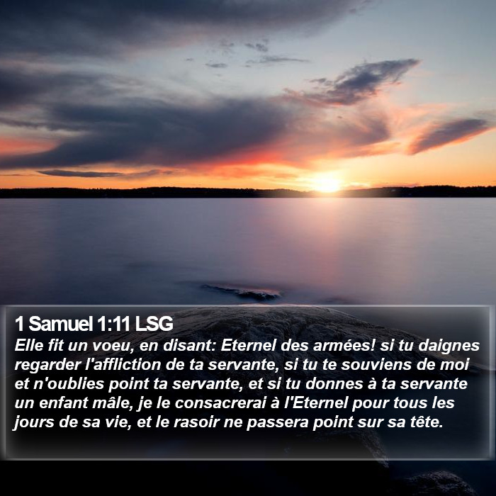 1 Samuel 1:11 LSG Bible Study