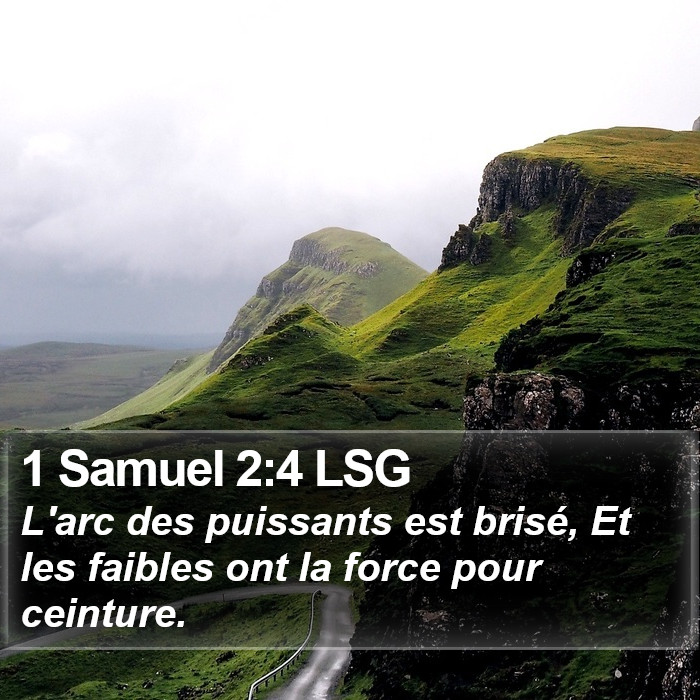 1 Samuel 2:4 LSG Bible Study