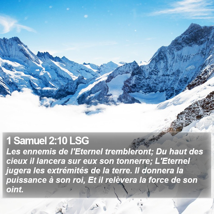 1 Samuel 2:10 LSG Bible Study