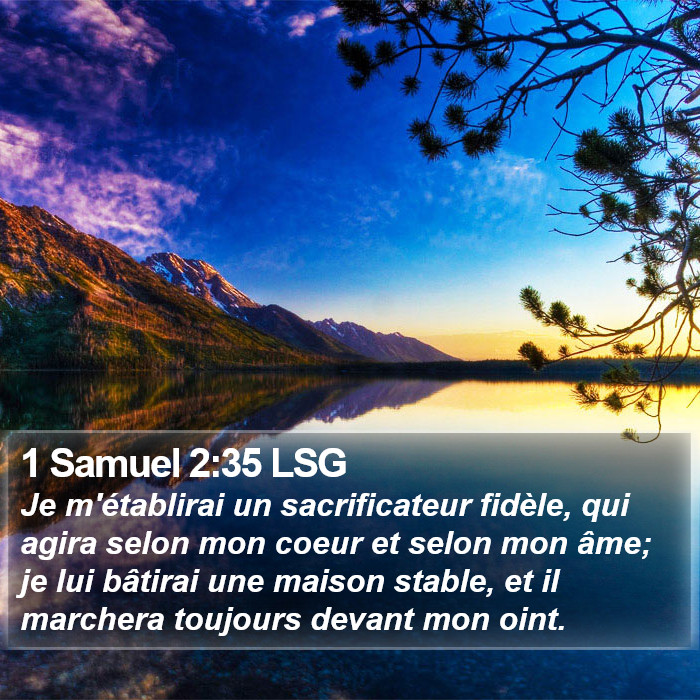 1 Samuel 2:35 LSG Bible Study