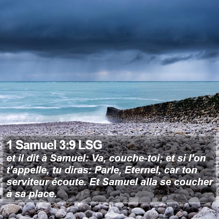 1 Samuel 3:9 LSG Bible Study