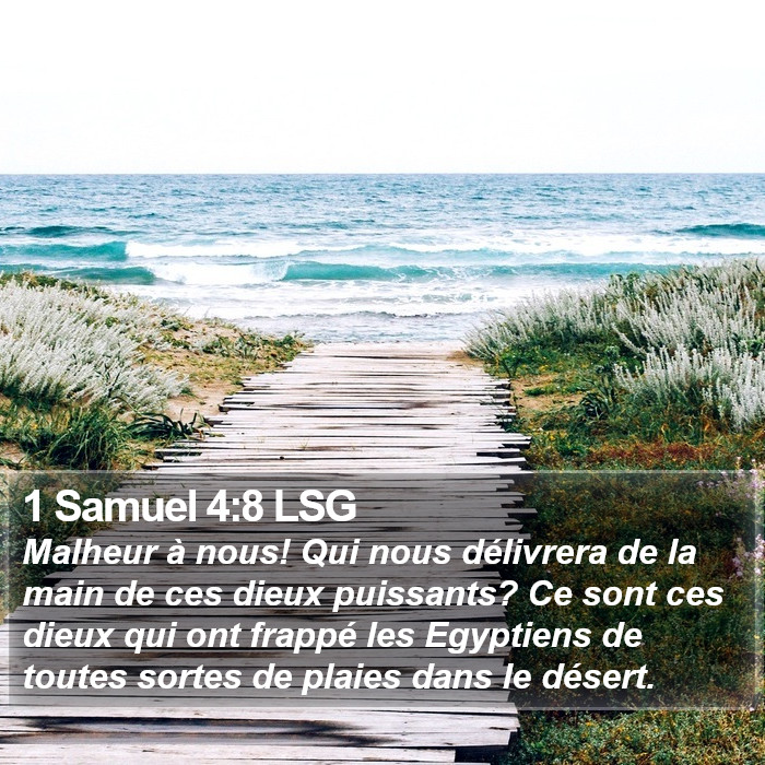 1 Samuel 4:8 LSG Bible Study