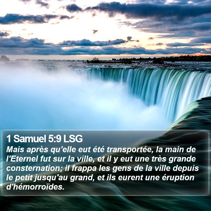 1 Samuel 5:9 LSG Bible Study