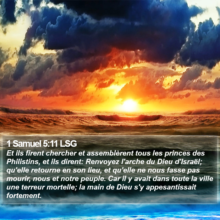 1 Samuel 5:11 LSG Bible Study