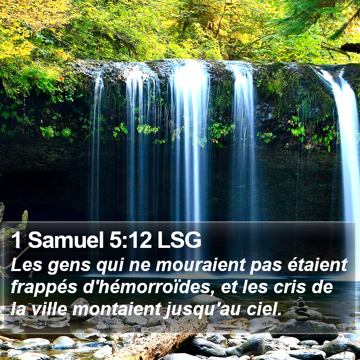 1 Samuel 5:12 LSG Bible Study