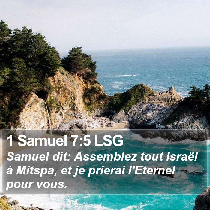 1 Samuel 7:5 LSG Bible Study