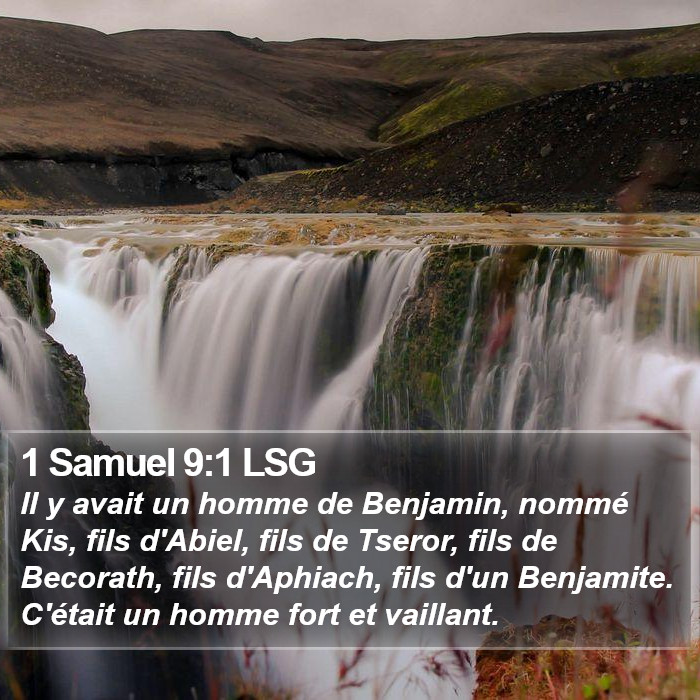 1 Samuel 9:1 LSG Bible Study