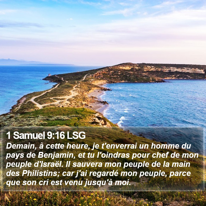 1 Samuel 9:16 LSG Bible Study