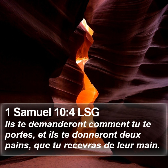 1 Samuel 10:4 LSG Bible Study