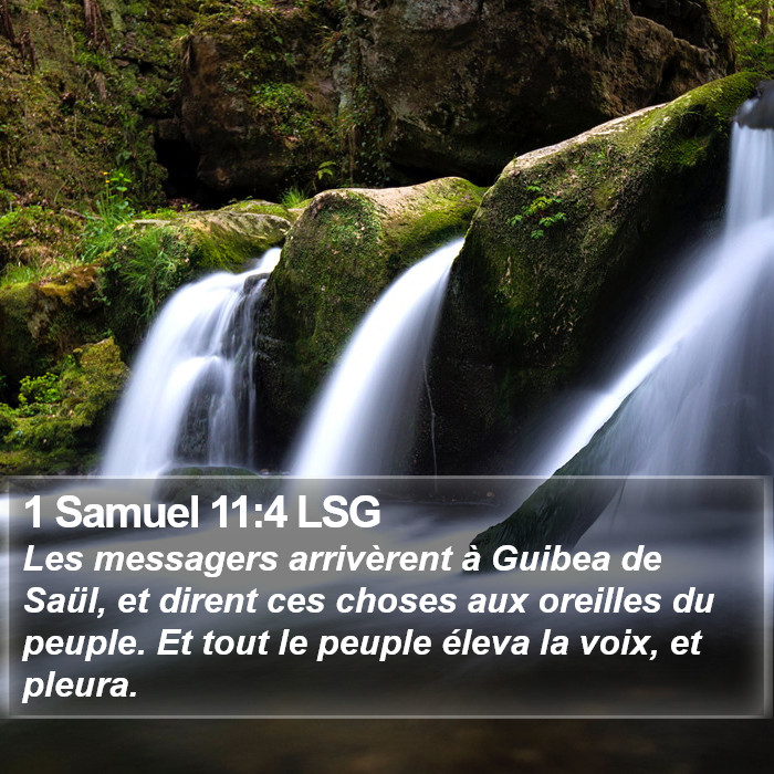 1 Samuel 11:4 LSG Bible Study