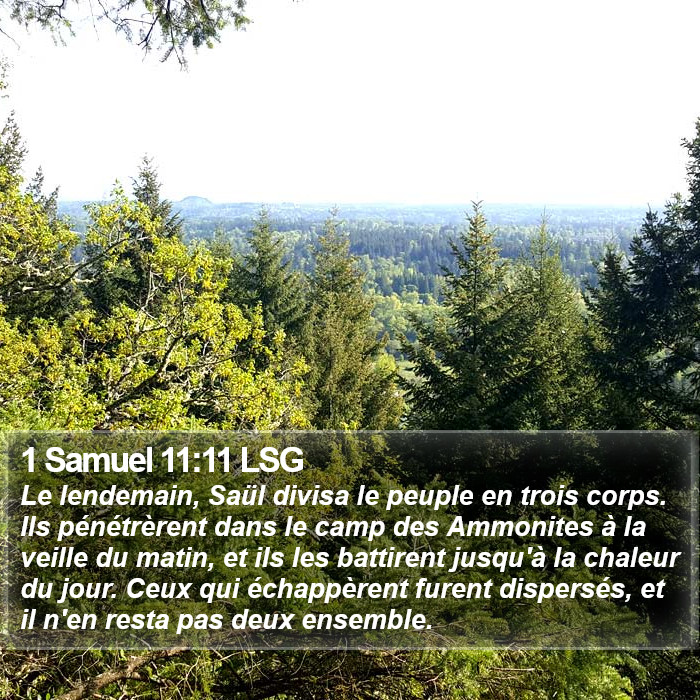 1 Samuel 11:11 LSG Bible Study