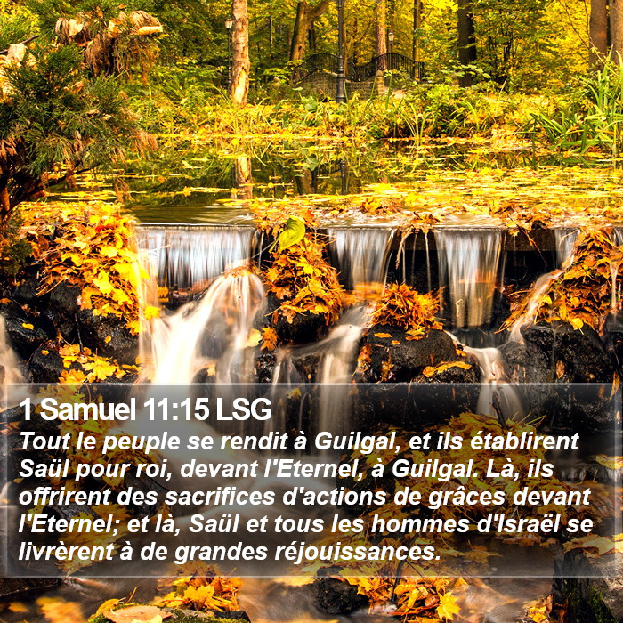1 Samuel 11:15 LSG Bible Study