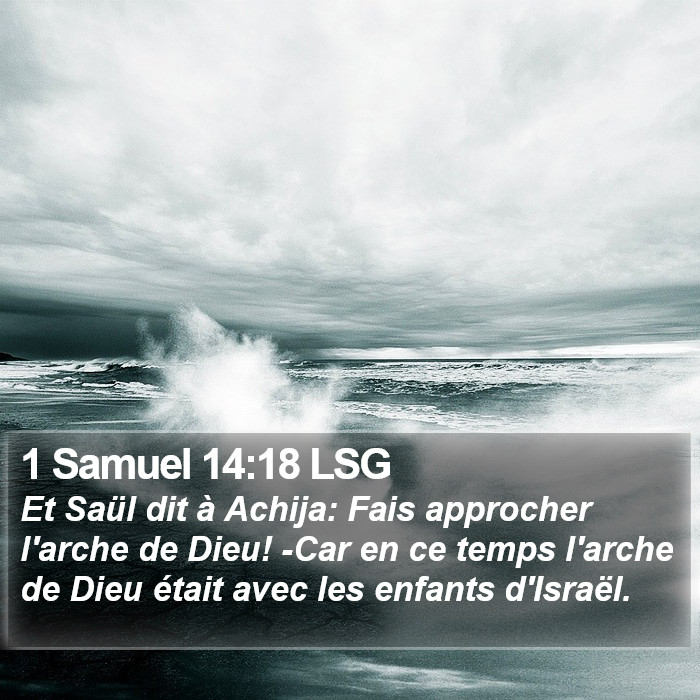 1 Samuel 14:18 LSG Bible Study