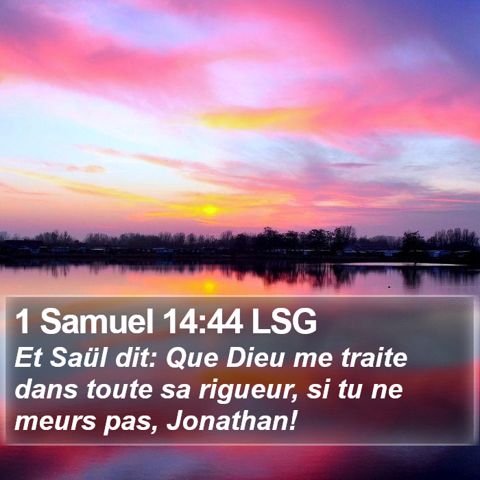 1 Samuel 14:44 LSG Bible Study
