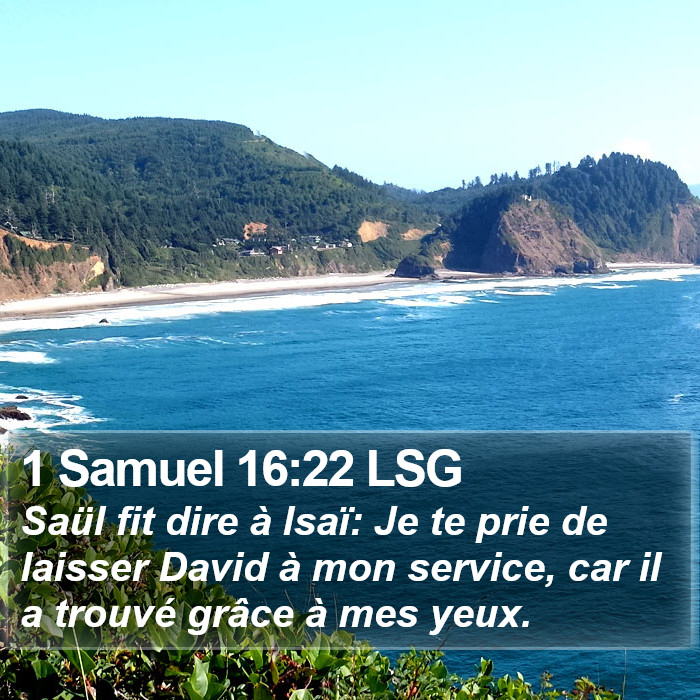 1 Samuel 16:22 LSG Bible Study