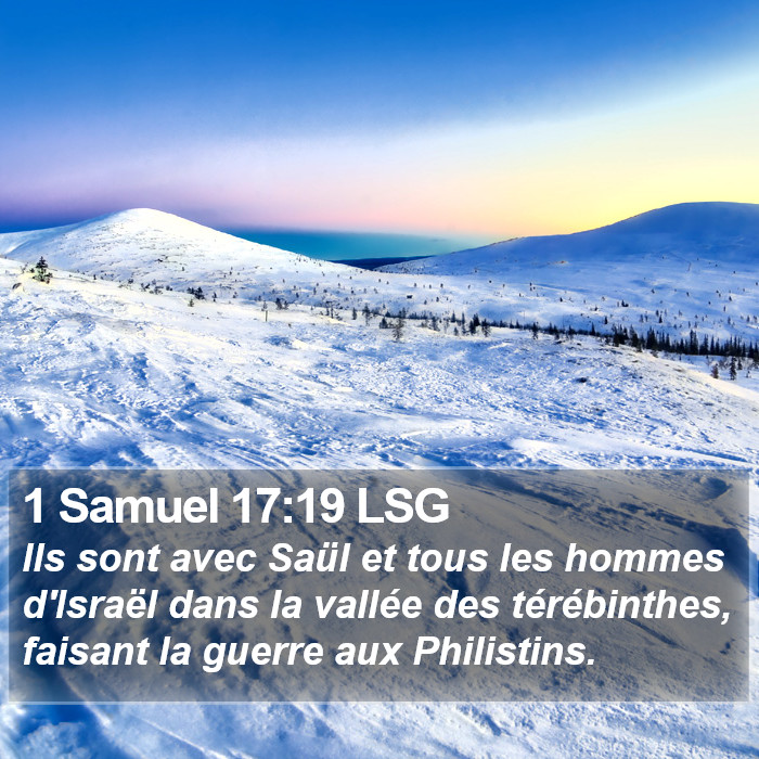 1 Samuel 17:19 LSG Bible Study