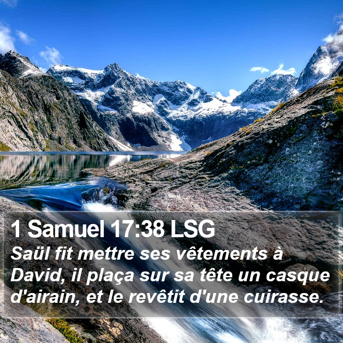 1 Samuel 17:38 LSG Bible Study