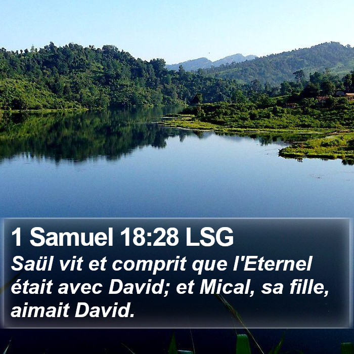 1 Samuel 18:28 LSG Bible Study