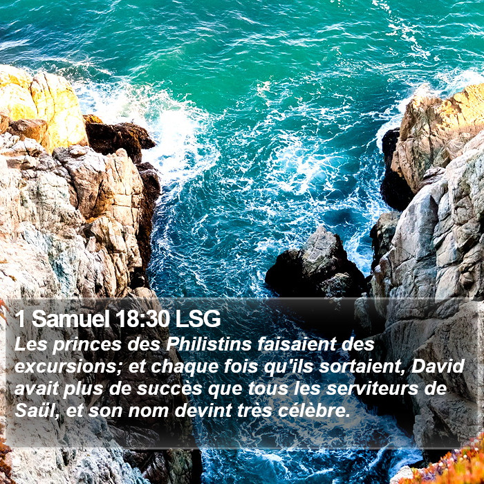 1 Samuel 18:30 LSG Bible Study