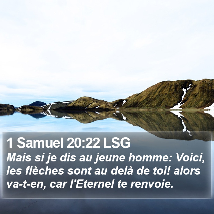 1 Samuel 20:22 LSG Bible Study