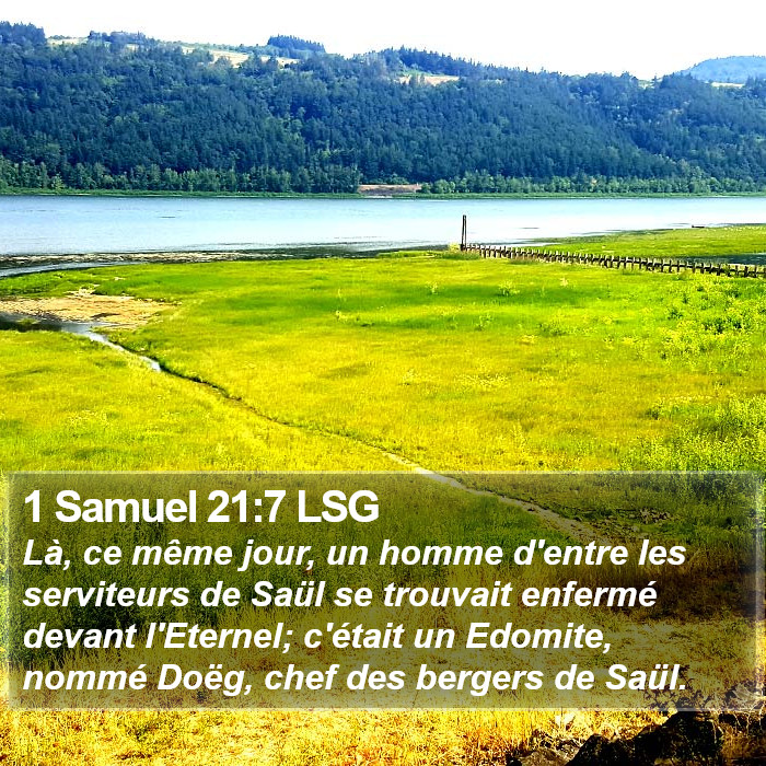 1 Samuel 21:7 LSG Bible Study