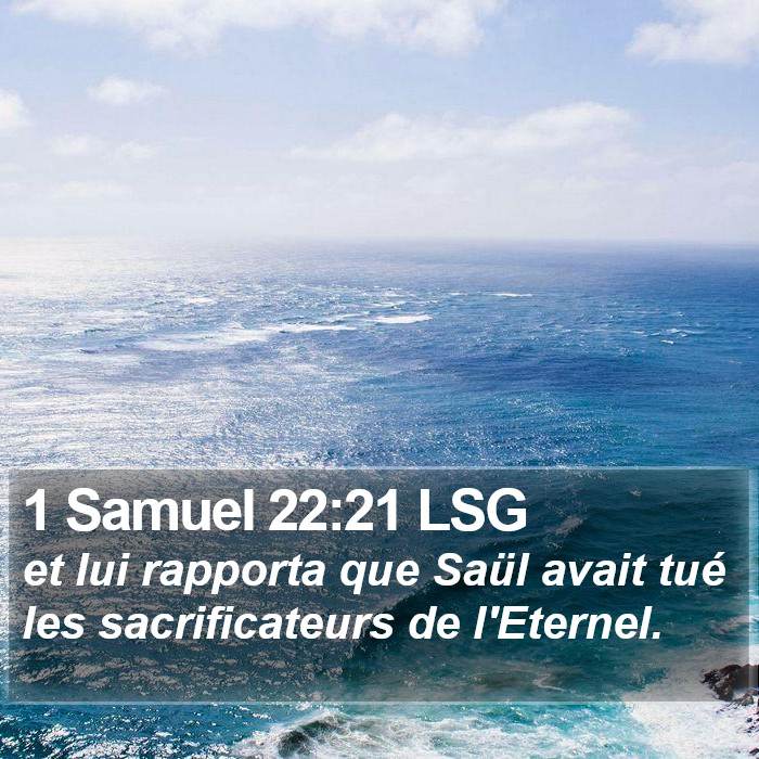 1 Samuel 22:21 LSG Bible Study