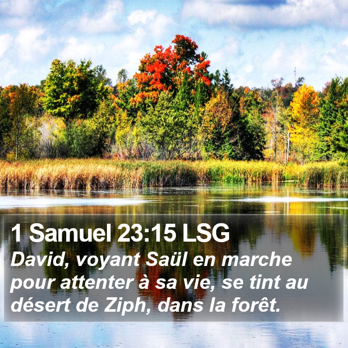 1 Samuel 23:15 LSG Bible Study