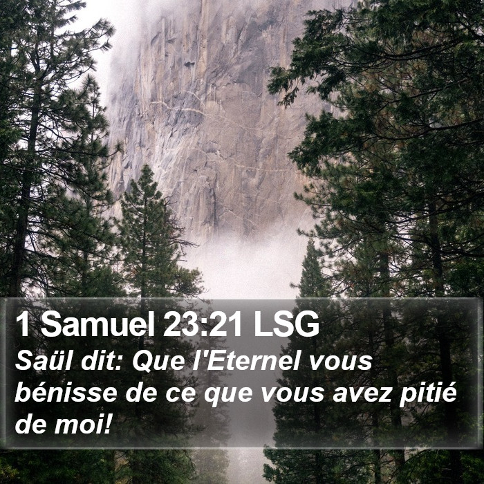 1 Samuel 23:21 LSG Bible Study