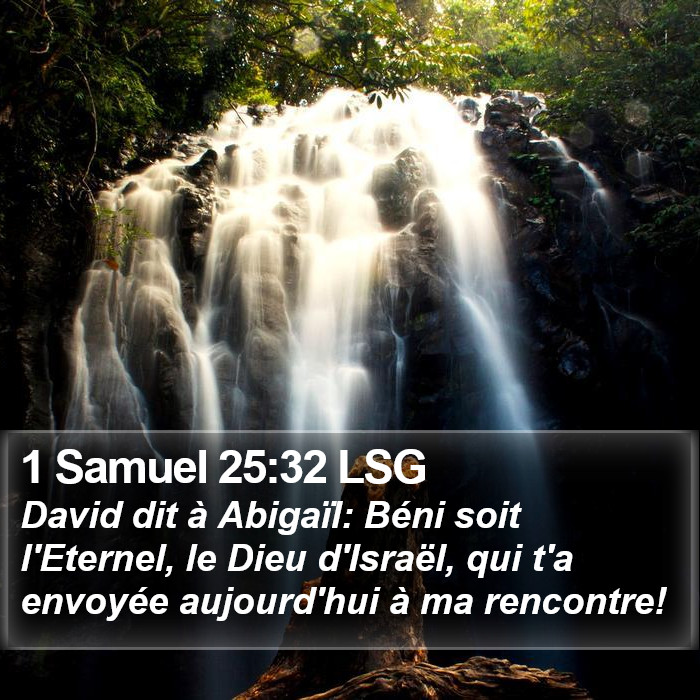 1 Samuel 25:32 LSG Bible Study