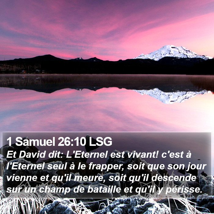 1 Samuel 26:10 LSG Bible Study