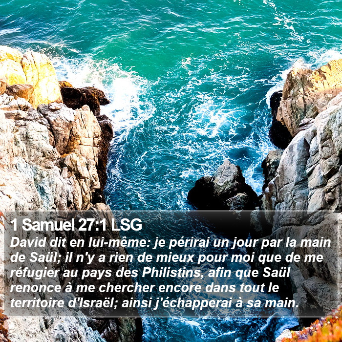 1 Samuel 27:1 LSG Bible Study