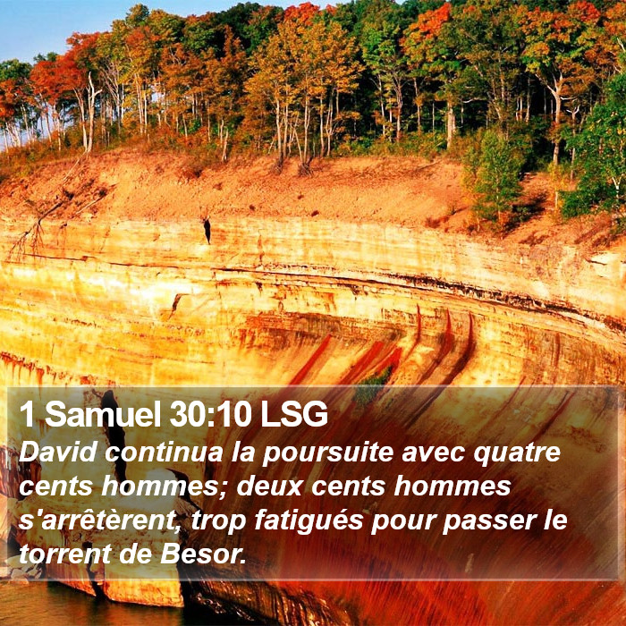 1 Samuel 30:10 LSG Bible Study