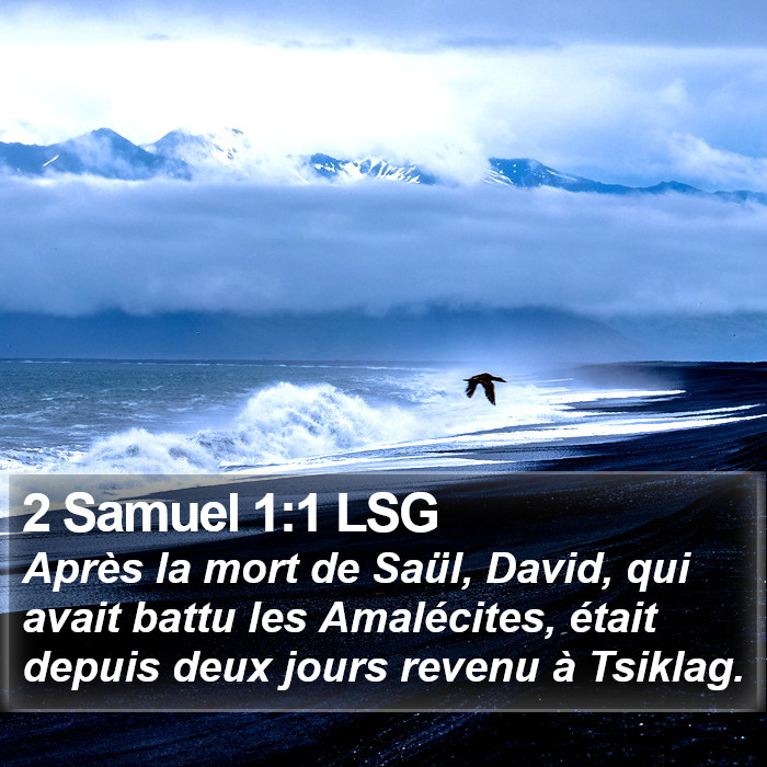 2 Samuel 1:1 LSG Bible Study